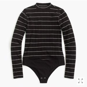 J. Crew robbed mock neck turtle neck